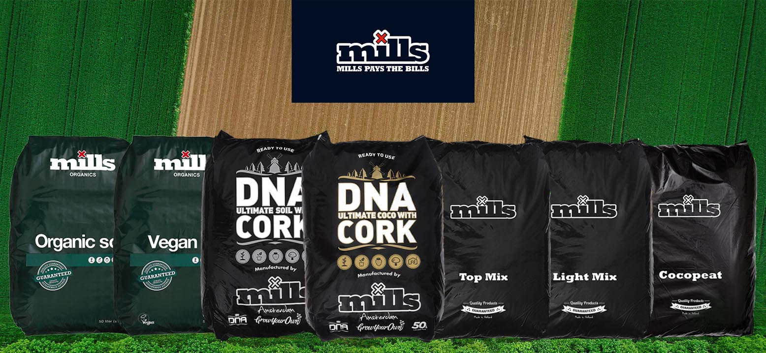 mills ziemie podłoża kokos włókno torf perlit lighmix