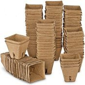 Doniczka torfowa kwadratowa 8cm x h8 cm