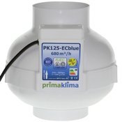 Went.PK125-ECblue 680m3/h +cyfrowy regulator prędkości i temp.