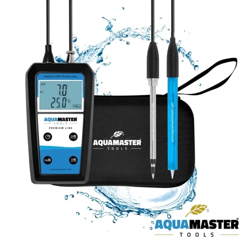 Aqua Master Handheld H600 PRO  - elektroniczny miernik do pH, EC, PPM i temperatury w glebie