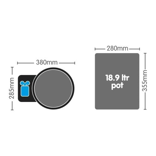 AutoPot  SmartPot XL - 1 donica + 47L zbiornik