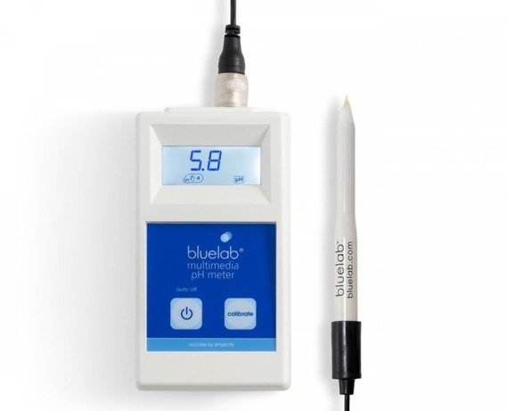 BLUELAB MULTIMEDIA PH METER - miernik pH roztworów, gleb, substratów, pożywek