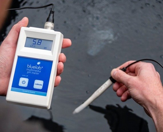 BLUELAB MULTIMEDIA PH METER - miernik pH roztworów, gleb, substratów, pożywek