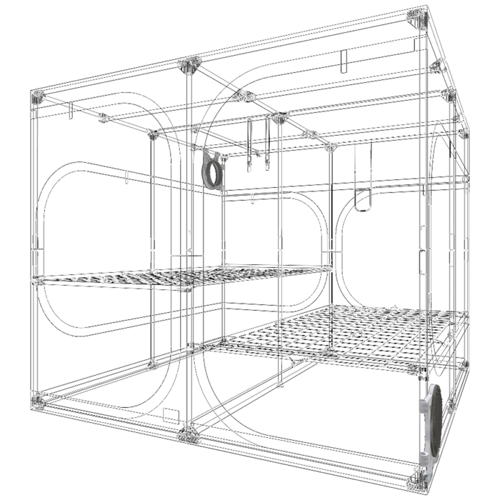 Dark Room 240 R3.00 (240x240xh200cm)