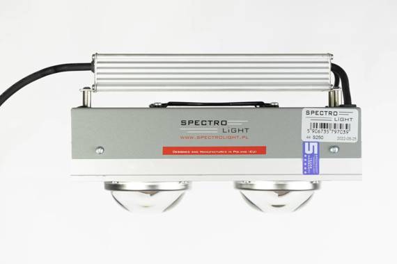 Lampa LED SPECTROLIGHT STARTER 250W SOCZEWKA 120°