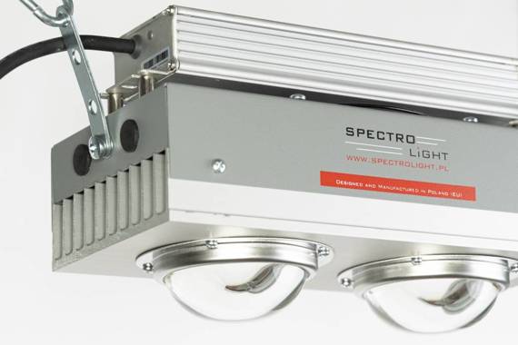 Lampa LED SPECTROLIGHT STARTER 250W SOCZEWKA 120°