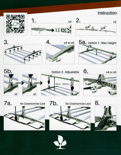 Lampa LED Tled 42w Grow lampa ledowa