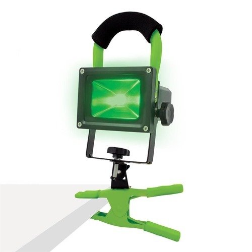 Lampa LUMII Green LED 10W obserwacja roślin nocą  