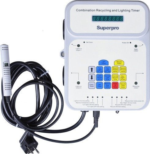 SuperPro cyfrowy programator czasowy i hydroponiczny CRL-1