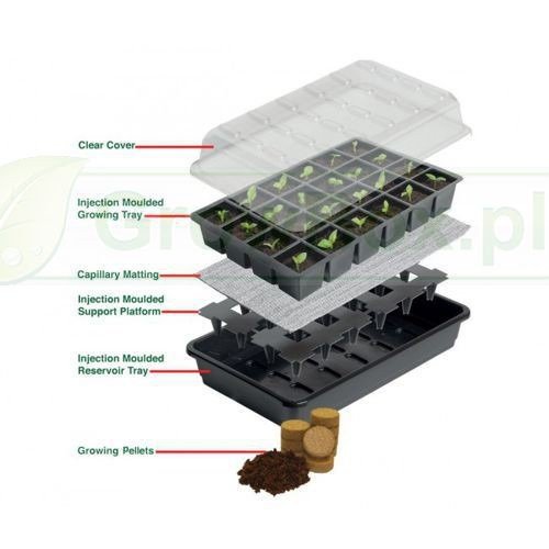 Szklarnia/Propagator GARLAND, 12 sadzonek, poj. 1.2L 37.5x13.5xh16cm