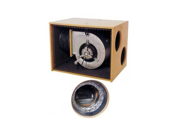 Wentylator radialny SOFT-BOX 1xØ200mm 1xØ200mmm 550m3/h