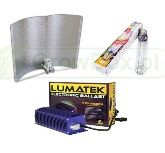 Zestaw HPS Sunmaster 250W Lumatek DIM, WINGS ENFORCER SMALL