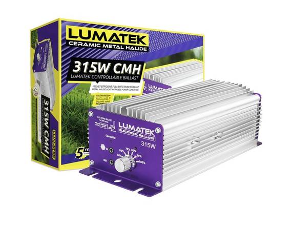 Zestaw Lumatek 315W CMH zasilacz, lampa + adapter