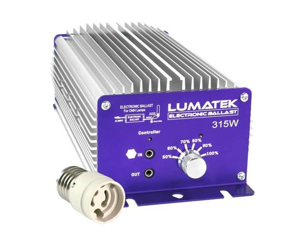 Zestaw Lumatek 315W CMH zasilacz, lampa + adapter