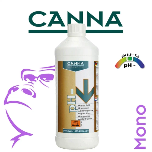 Canna pH minus - organiczny - regulator pH