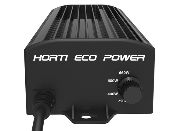 Zasilacz cyfrowy HORTI Eco regulacja 4-stopniowa 250W-660W