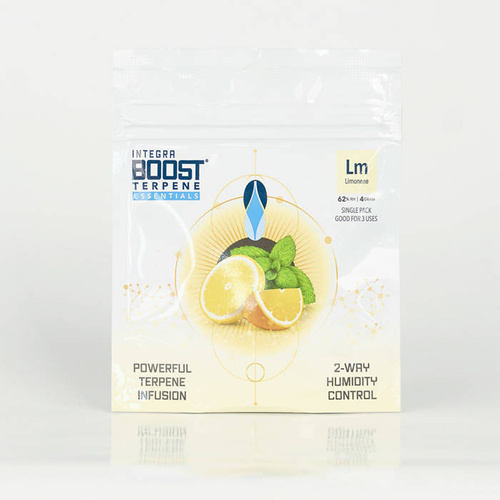 Regulator wilgotności z terpenami- Integra Boost Limonene 62%  4g - uwalnia pochłania wilgoć na ok. 14g suszu