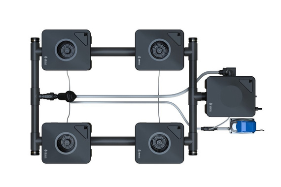 Idrolab System RDWC Large 4 + 1