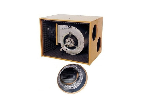 Wentylator radialny SOFT-BOX 1xØ200mm 1xØ200mmm 550m3/h