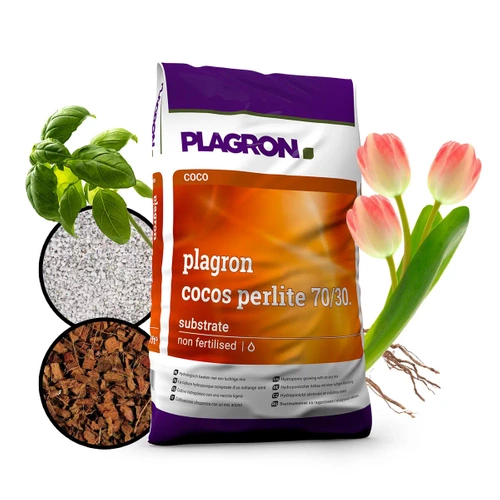 Plagron Cocos Perlit 70/30 50L - mix podłoża kokosowego i perlitu do uprawy roślin