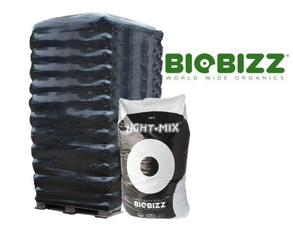 BioBizz Light-Mix - ziemia do uprawy roślin 50L Paleta 65 worków