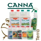 Zestaw Startowy Canna na Wzrost i Kwitnienie+ Canna Cure + Canna Flush