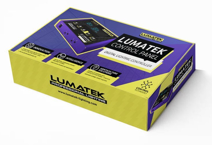 Lumatek Digital Panel Plus  - cyfrowy kontroler oświetlenia HID i LED 2.0 