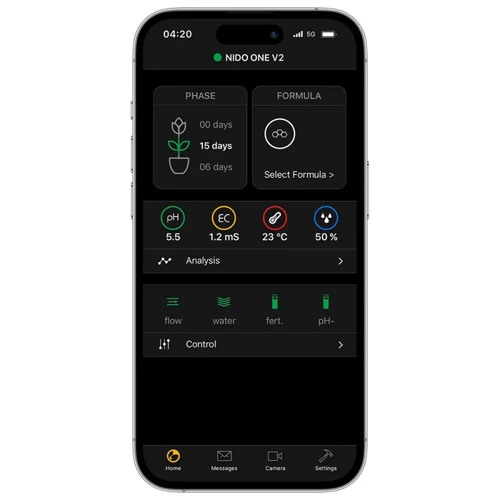 NIDO ONE V2 - system do zarządzania uprawą hydroponiczną