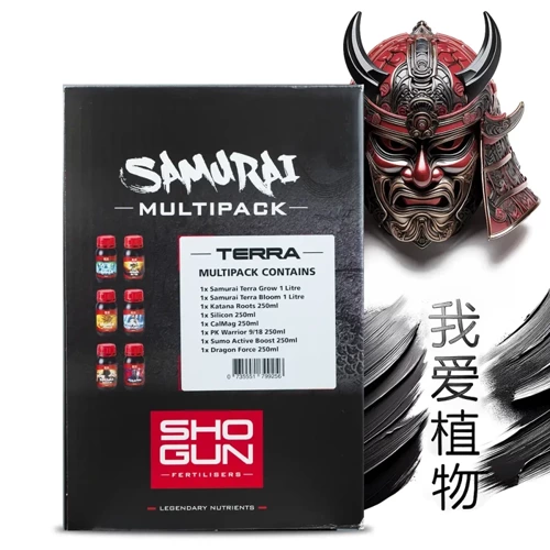 Shogun Samurai Terra Multipack - kompletny zestaw nawozów do gleby